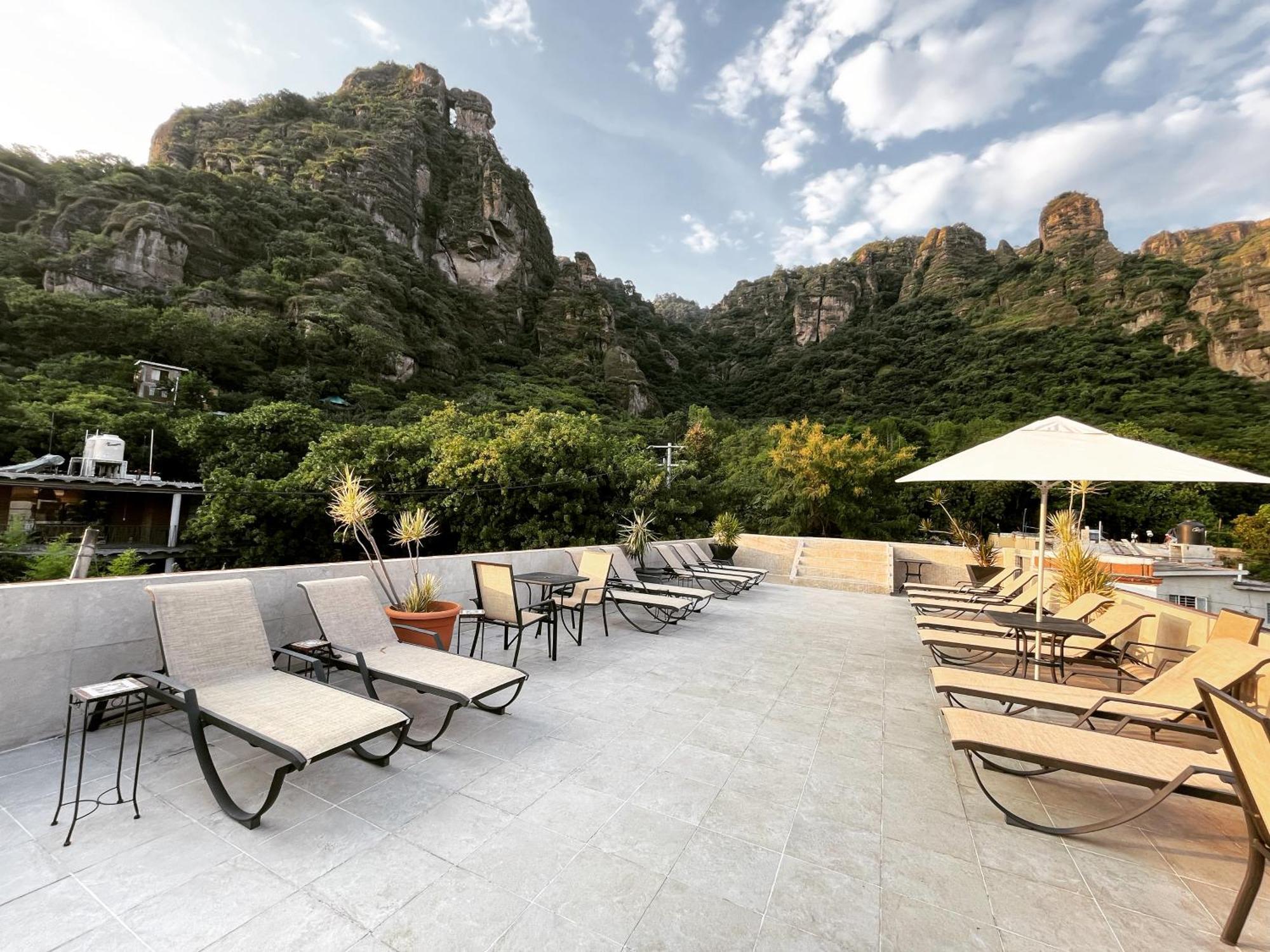 Hotel Hacienda Ventana Del Cielo Tepoztlán Kültér fotó