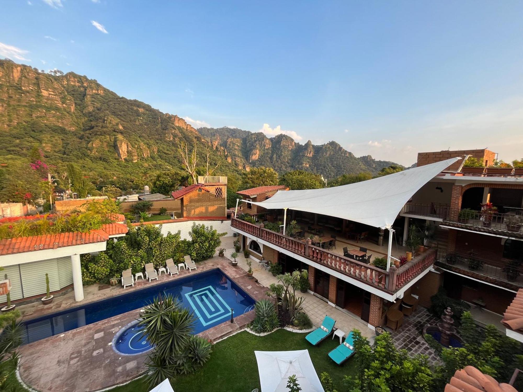 Hotel Hacienda Ventana Del Cielo Tepoztlán Kültér fotó
